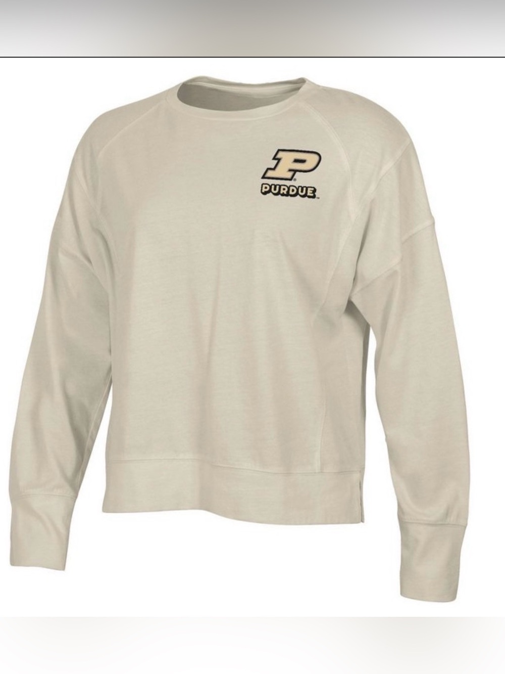 NCAA Purdue Boilermakers Women's Long Sleeve T-Shirt - Sz Extra Large - NWT